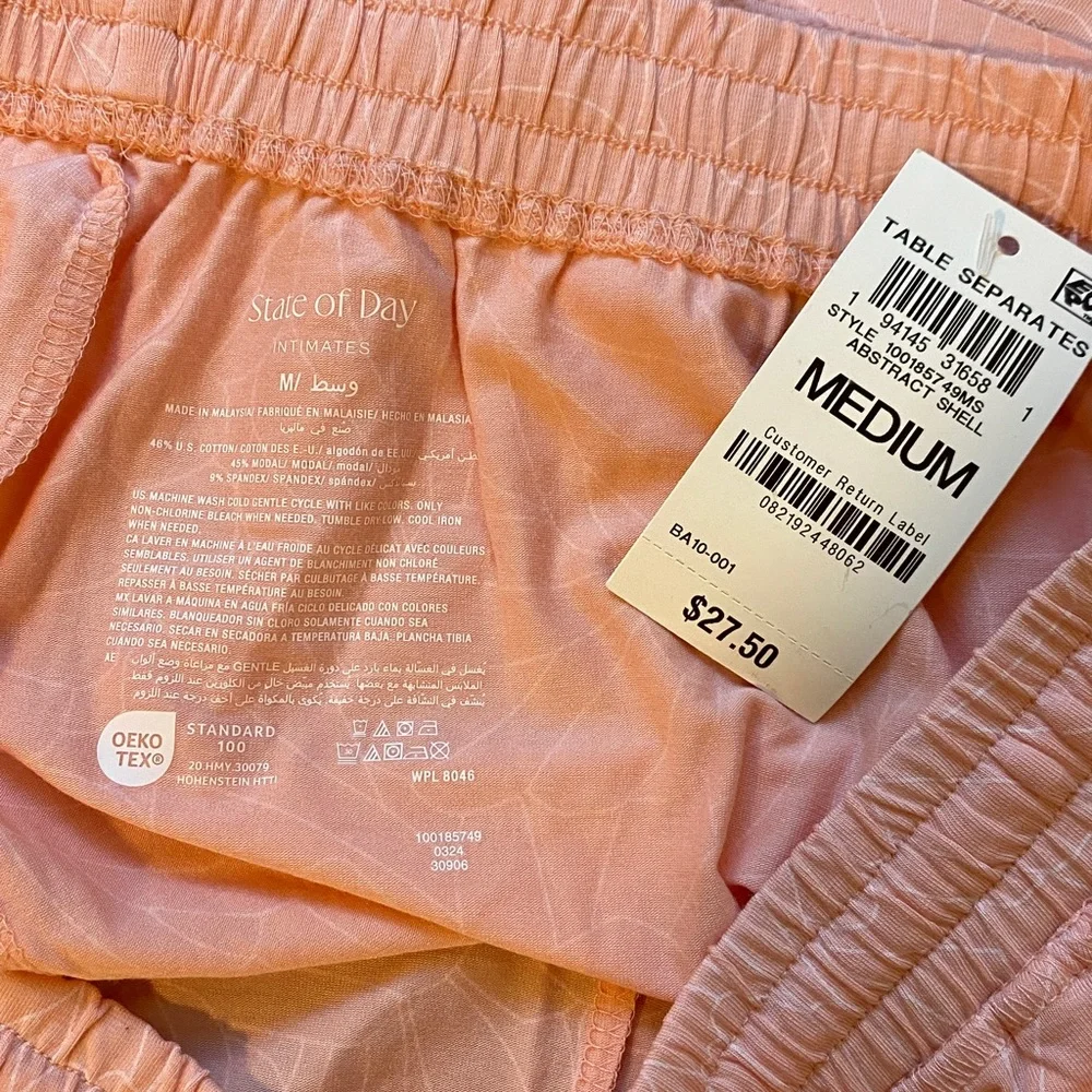 Luxury Soft State of Day Women's Printed Knit Sleep Shorts Pajamas Intimates - Picture 3 of 4